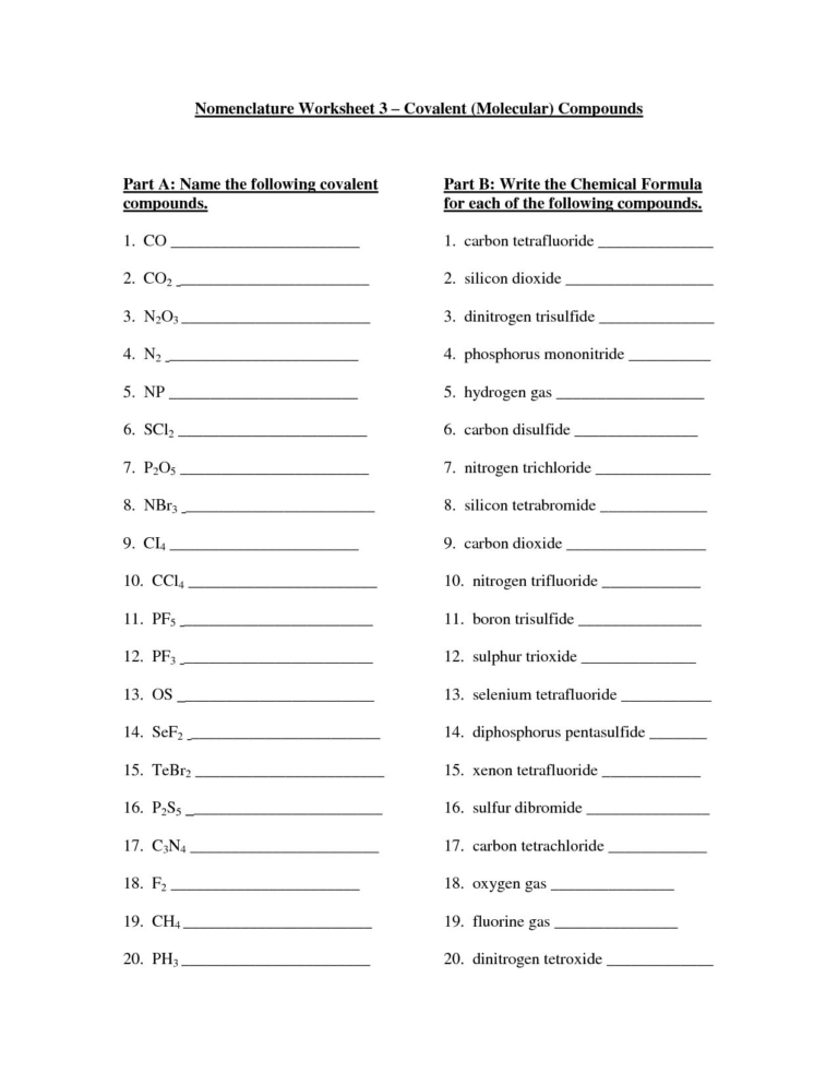 Ionic And Covalent Bonding Worksheet Answer Key — Db-Excel intended for Ionic And Covalent Bonding Worksheet