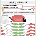 Kindergarten Decomposing Worksheet Number 5 Kindermomma Com – Composing And Decomposing Lesson Within Composing And Decomposing Numbers Worksheet