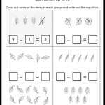 Kindergarten Subtraction Worksheets And Activities Intended For Hands On Equations Worksheet
