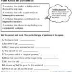 Kinds Of Sentences Online Worksheet For 4 in Kinds Of Sentences Worksheet