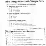 Kinetic And Potential Energy Worksheet Answer Key — Db Excel In Introduction To Energy Worksheet Answers