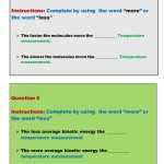 Kinetic Molecular Theory Worksheet With Kinetic Molecular Theory Worksheet
