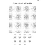 La Familia Worksheet In Spanish – Worksheet List Within La Familia Worksheet In Spanish