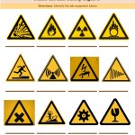 Lab Safety Signs Worksheets With Lab Safety Symbols Worksheet