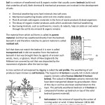 Layers Of Soil Worksheet For Layers Of Soil Worksheet