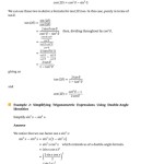 Lesson: Double Angle And Half Angle Identities | Nagwa Throughout Double Angle Identities Worksheet