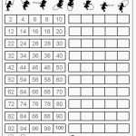 Lilliput Station: Skip Counting Worksheets For 2'S And 5'S {Freebie} With Regard To Counting By 2'S Worksheet