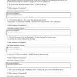Literary Devices Worksheet High School | Worksheet For Kindergarten Intended For Poetic Devices Worksheet 1
