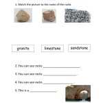 Looking At Rocks 1 Worksheet Within Types Of Rock Worksheet