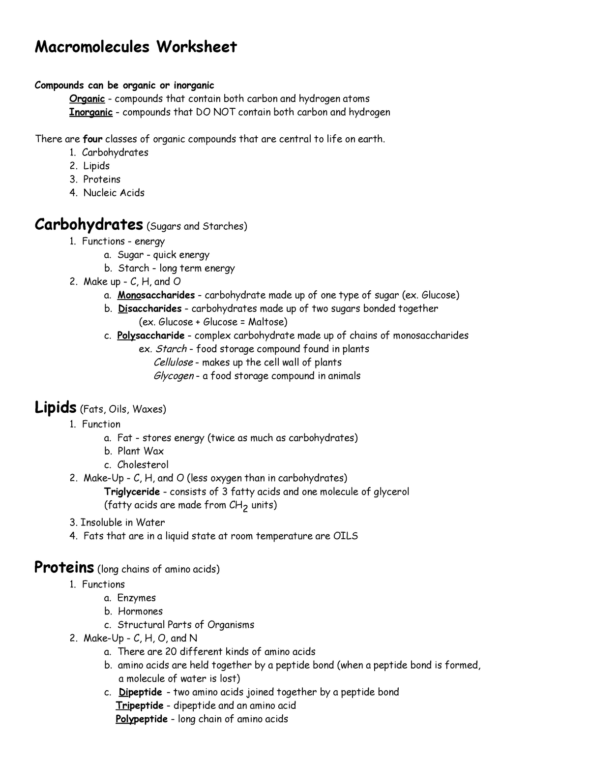 Macromolecules Worksheet-Answers-1Bwujbwjjjjk Jjsxjkis Jxsja Jxzjza Jxzannaz Xajan Xanaki with regard to Macromolecules Worksheet High School
