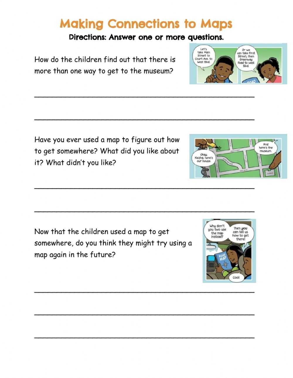 Making Connections Worksheet - Art Bay Intended For Text To Self Connections Worksheet
