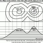 Map Reading Activity: Topography Printout - Enchantedlearning inside Topographic Map Reading Worksheet