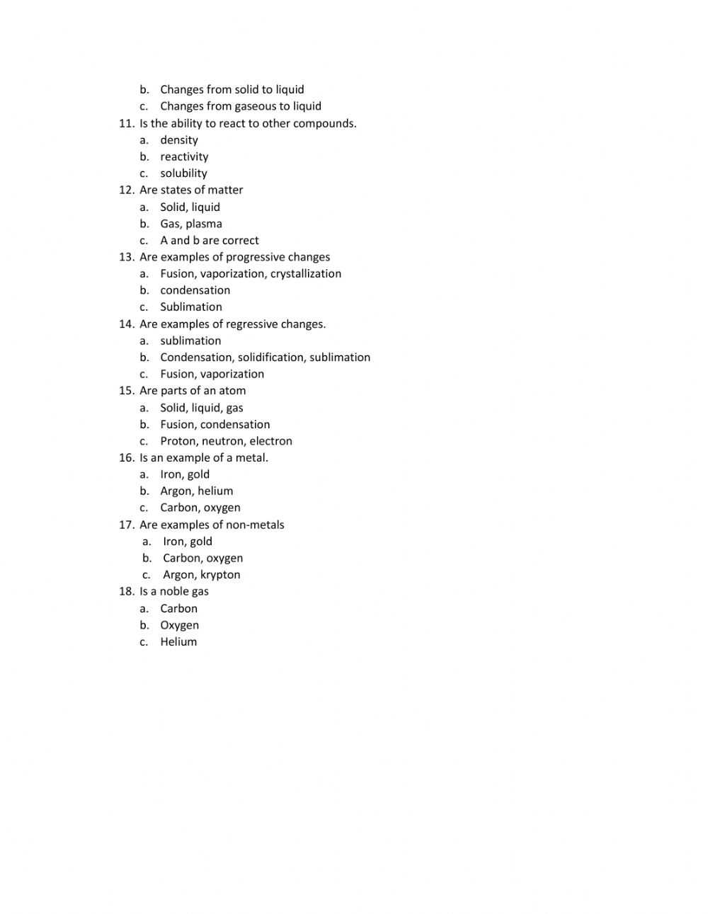 Matter And Energy Worksheet For Seventh Grade with Matter And Energy Worksheet