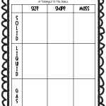 Matter Worksheet For Kindergarten – Worksheet24 Pertaining To Properties Of Matter Worksheet
