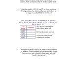 Measure Of Central Tendency Worksheet inside Measure Of Central Tendency Worksheet