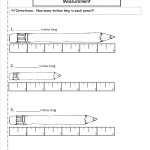 Measurement Worksheets Dynamically Created Measurement Worksheets – 34 With Regard To Reading A Ruler Worksheet Pdf