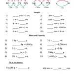 Metric Conversion Worksheet Answer Key Inside Metric Conversion Worksheet Chemistry