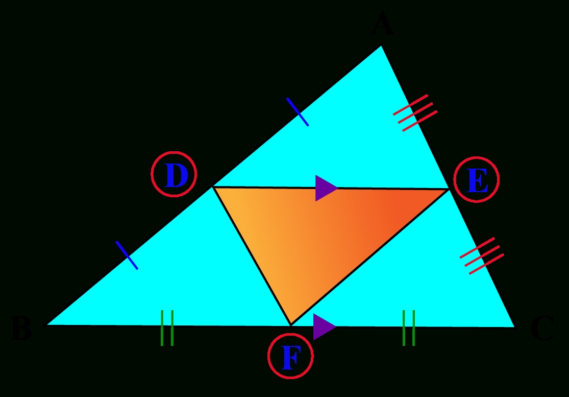 Midsegment Of A Triangle Worksheet - Bossinspire Pertaining To Midsegment Of A Triangle Worksheet