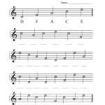 Miss Jacobson'S Music: Theory #6: Treble Clef Note Reading Pertaining To Treble Clef Notes Worksheet