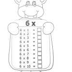 Multiplication By 6 Worksheet For 6 Times Table Worksheet