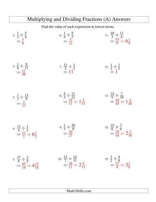 Multiplying And Dividing Fractions Worksheets Pdf Kuta - Stevie Webber Intended For Dividing Fractions Worksheet Pdf