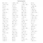 Multiplying And Dividing Integers Worksheet 7Th Grade — Db Excel In Operations With Integers Worksheet Pdf