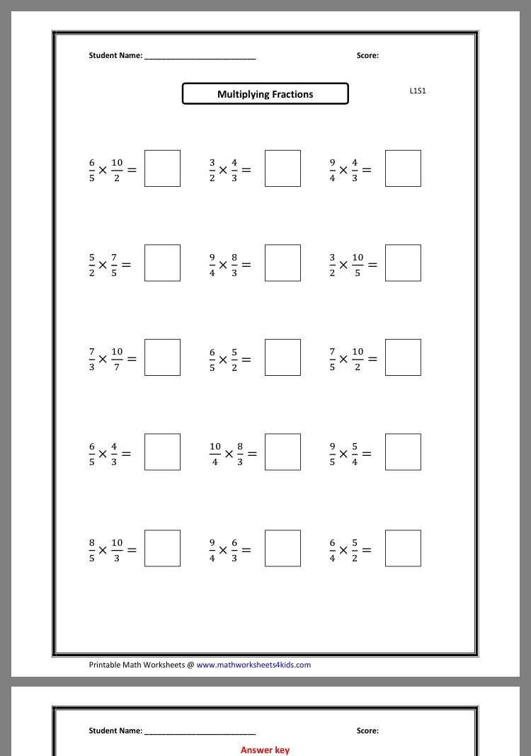 Multiplying Fractions Area Model Worksheet | Worksheet For Education in Multiplying Fractions Using Models Worksheet