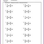 Multiplying Fractions By Mixed Numbers Worksheets 4Th Grade Worksheet With Regard To Multiplying Mixed Numbers Worksheet