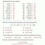 Multiplying Negative Numbers Worksheet With Multiplying Negative Numbers Worksheet