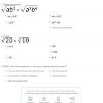 Multiplying Radical Expressions Worksheet Answers — Db-Excel for Multiply Radical Expressions Worksheet
