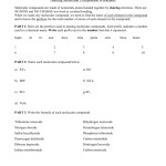 Naming Molecular Compounds Worksheet With Naming Molecular Compounds Worksheet