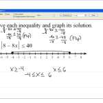 New How To Solve Absolute Value Inequalities In Interval Notation – Solve For Graphing Absolute Value Inequalities Worksheet