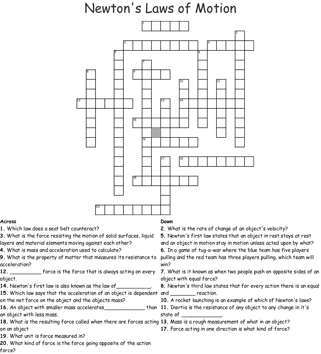 Newtons Law Worksheet Pdf Answer Key | Tutore - Master Of Documents with regard to Newton'S Laws Of Motion Worksheet