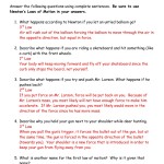 Newtons Three Laws Of Motion Worksheet Inside Newton's 3rd Law Worksheet