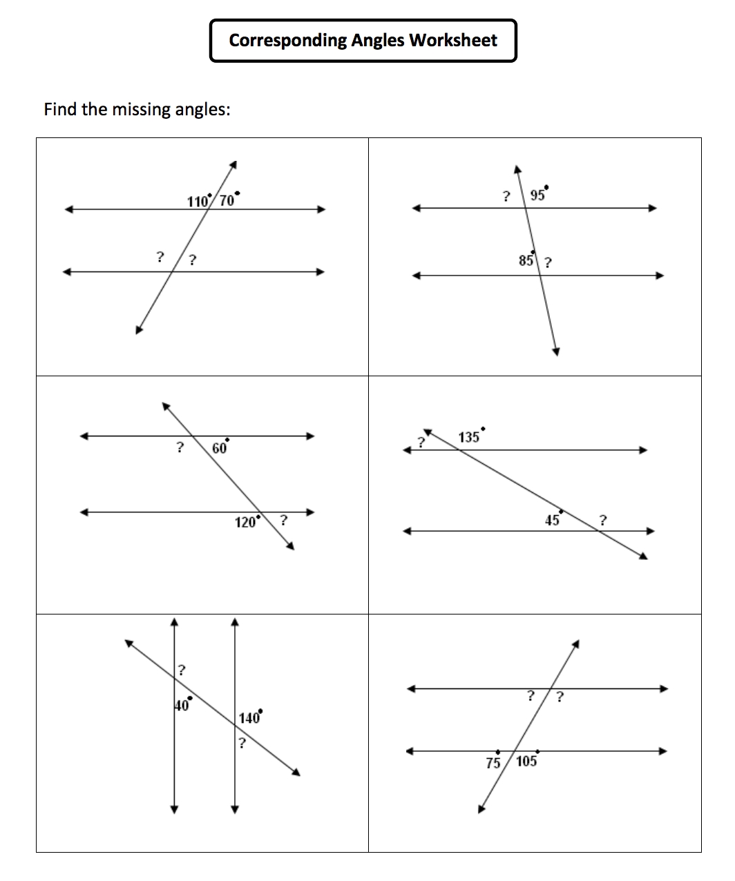 Non Parallel Lines And Transversals Worksheet Answer Key › Athens In Angles In Transversal Worksheet Answers