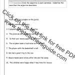 Noun Verb Adjective Worksheet : Identifying Nouns Verbs And Adjectives Throughout Noun Verb Adjective Worksheet