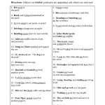 Noun Verb Subject Predicate Worksheet : 16 Best Images Of Sentences And With Regard To Subject And Predicate Worksheet