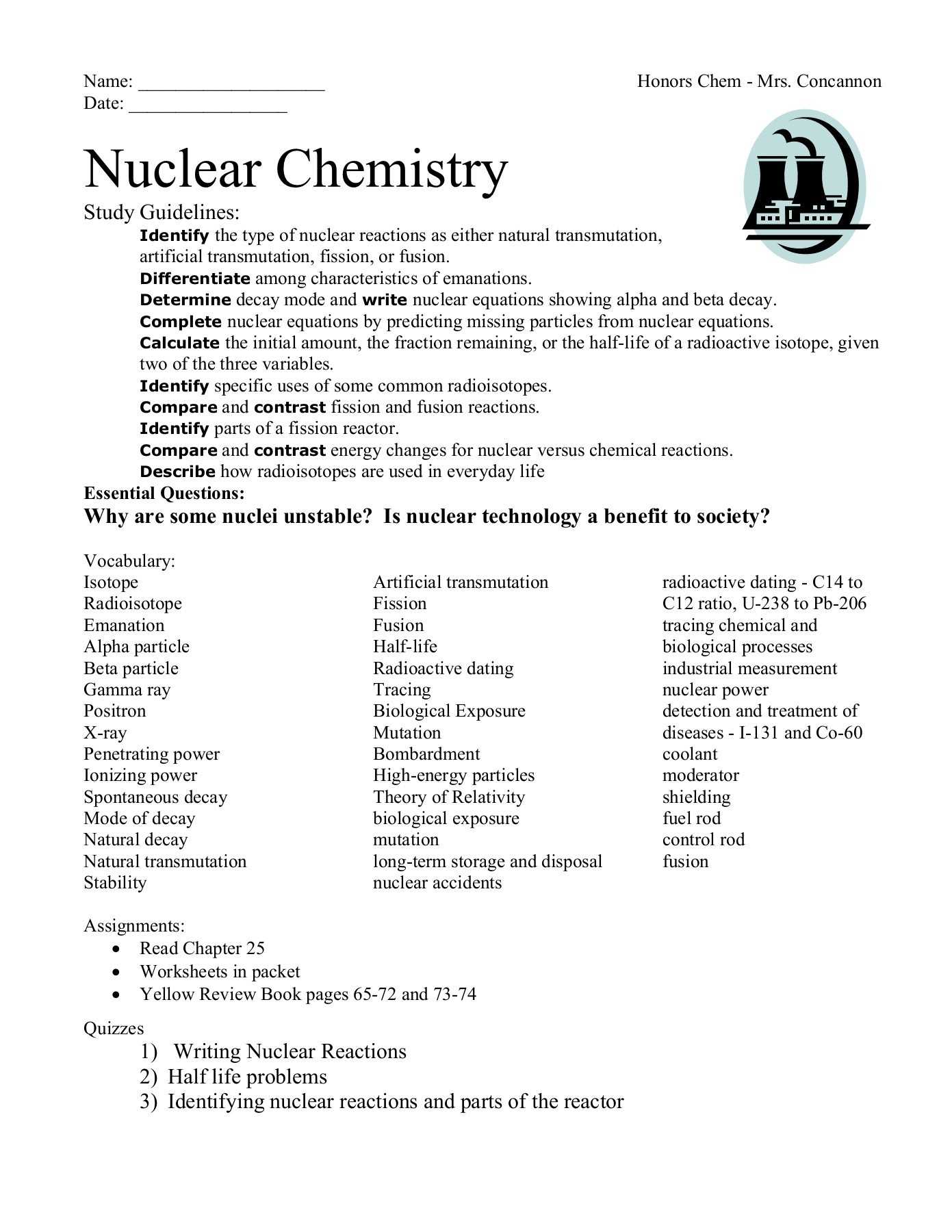 Nuclear Reactions Worksheet Answers - Ivuyteq Inside Nuclear Reactions Worksheet Answers