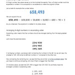 Number System Worksheet For Class 4 – Mathematicalworksheets For The Number System Worksheet