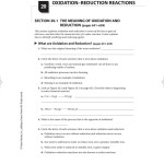 Oxidation And Reduction Practice Worksheet – Promotiontablecovers Within Oxidation And Reduction Worksheet