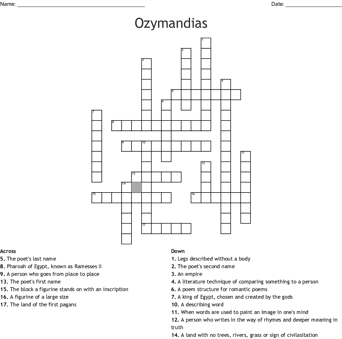 Ozymandias Commonlit Answer Key / Bill Nye Fossils Worksheet - Worksheet List - Signal 2018 Intended For Bill Nye Fossils Worksheet
