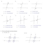 Parallel Lines Cut By A Transversal Worksheet Doc – Primitiveinspire Regarding Parallel Lines And Transversals Worksheet
