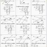 Parallel Lines Cuta Transversal Worksheet Answer Key — Db Excel Intended For Parallel Lines Transversal Worksheet