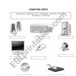 Parts Of A Computer Worksheet For Parts Of A Computer Worksheet