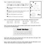 Periodic Table Basics Answer Key T Trimpe 2002 - Frameimage for Periodic Table Worksheet Answers