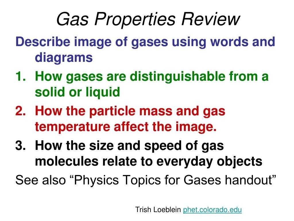 Phet Gas Properties Worksheet Answers Within Gas Variables Worksheet Answers