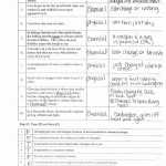 Physical And Chemical Properties And Changes Worksheet — Db-Excel throughout Chemical And Physical Change Worksheet