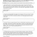 Point Of View Worksheet 2 | Preview Within Author Point Of View Worksheet