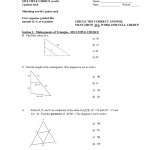 Points Of Concurrency Worksheet With Points Of Concurrency Worksheet