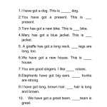 Possessive Adjectives Spanish Worksheet | Education Template Pertaining To Possessive Adjective Spanish Worksheet